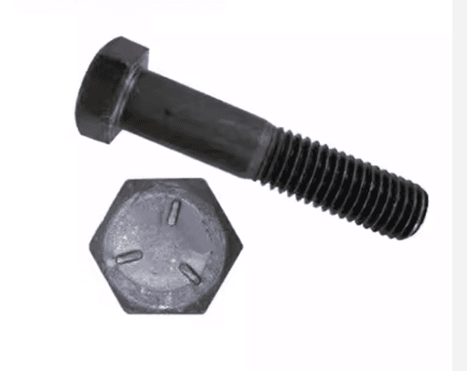 Standard ASME Class 5 Black Oxide 3/8" 7/16" 1/2" UNC UNF 24 Hex Bolts and Nuts steel hex bolts and nuts