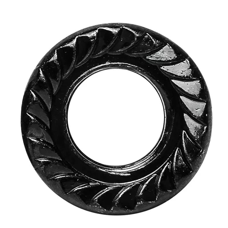 Hot Pin Hex Nut M3 M4 M5 M6 M8 M10 Flange Nut China Factories Wholesale High-quality Hexagon Flanged Nuts Of Different Sizes