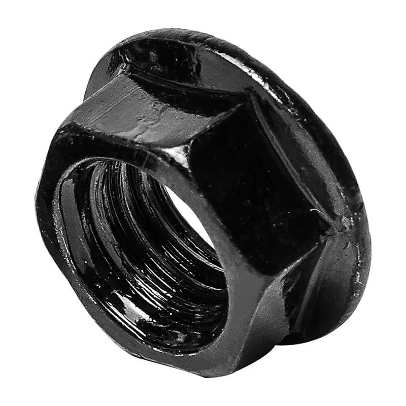 Hot Pin Hex Nut M3 M4 M5 M6 M8 M10 Flange Nut China Factories Wholesale High-quality Hexagon Flanged Nuts Of Different Sizes