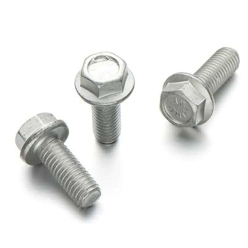 Hex Flange Bolt (DIN 6921) | Serrated & Non-Serrated | Carbon/Stainless Steel