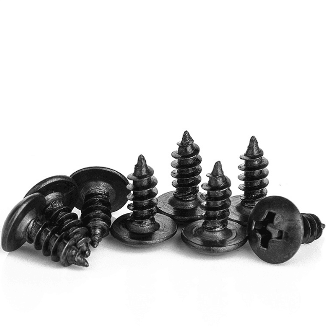 Cross Recessed Pan Head Self-Tapping Screws | Phillips Mushroom Head - HighFasteners