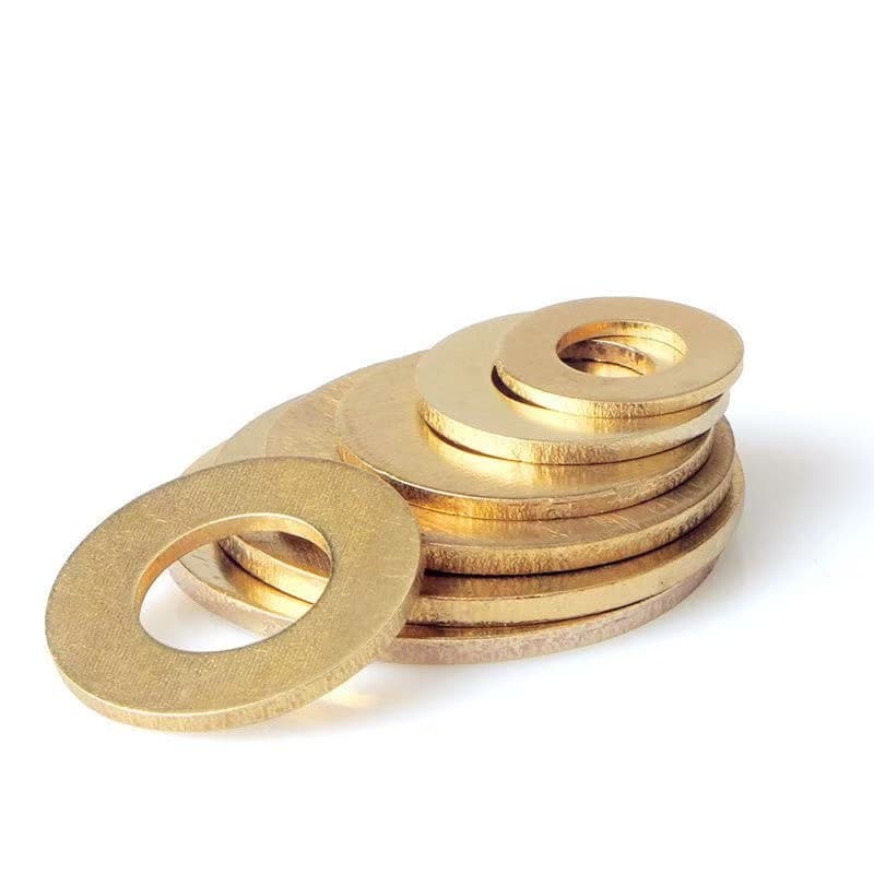 M12 Copper Flat Washers | Conductive Power Equipment - HighFasteners