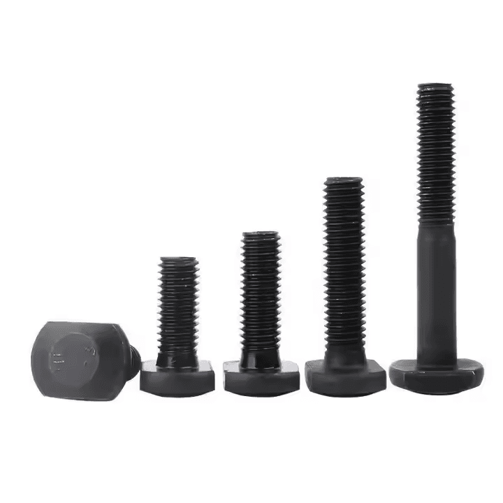 DIN 186 T-Head Bolt with Square Neck | Stainless Steel A2/A4 & Carbon Steel