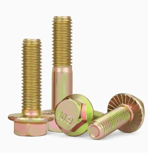 Hex Flange Bolt (DIN 6921) | Serrated & Non-Serrated | Carbon/Stainless Steel