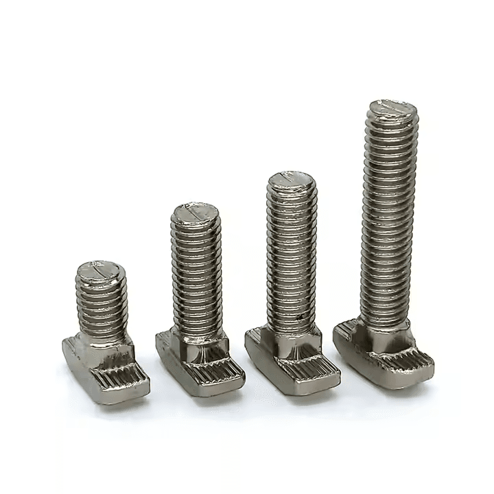 DIN 186 T-Head Bolt with Square Neck | Stainless Steel A2/A4 & Carbon Steel