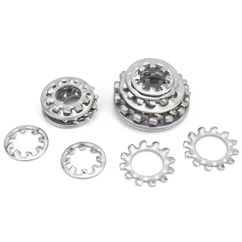 M16 316のステンレス鋼の外部歯ロックの洗い機、1000時間の耐1000 1000 時間の耐耐1000 1000 1000 時間の1000 1000 1000 時間のM16 316 316