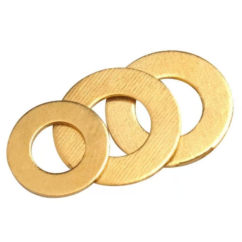 M12 Copper Flat Washers | Conductive Power Equipment - HighFasteners