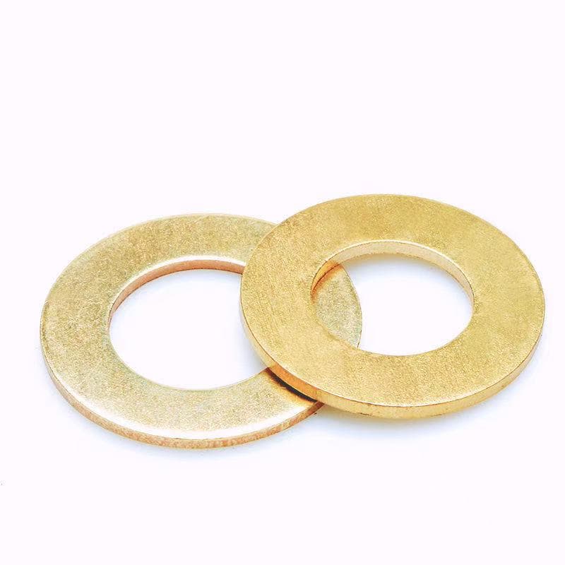 M12 Copper Flat Washers | Conductive Power Equipment - HighFasteners