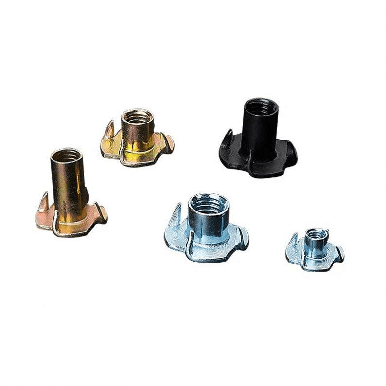 DIN1624 Four Prong T Nuts M6 | Zinc Plated Carbon Steel - HighFasteners