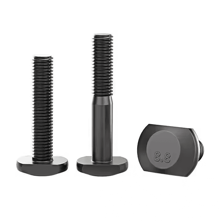 DIN 186 T-Head Bolt with Square Neck | Stainless Steel A2/A4 & Carbon Steel