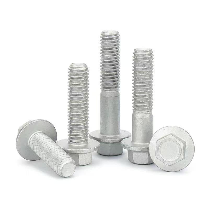 Hex Flange Bolt (DIN 6921) | Serrated & Non-Serrated | Carbon/Stainless Steel