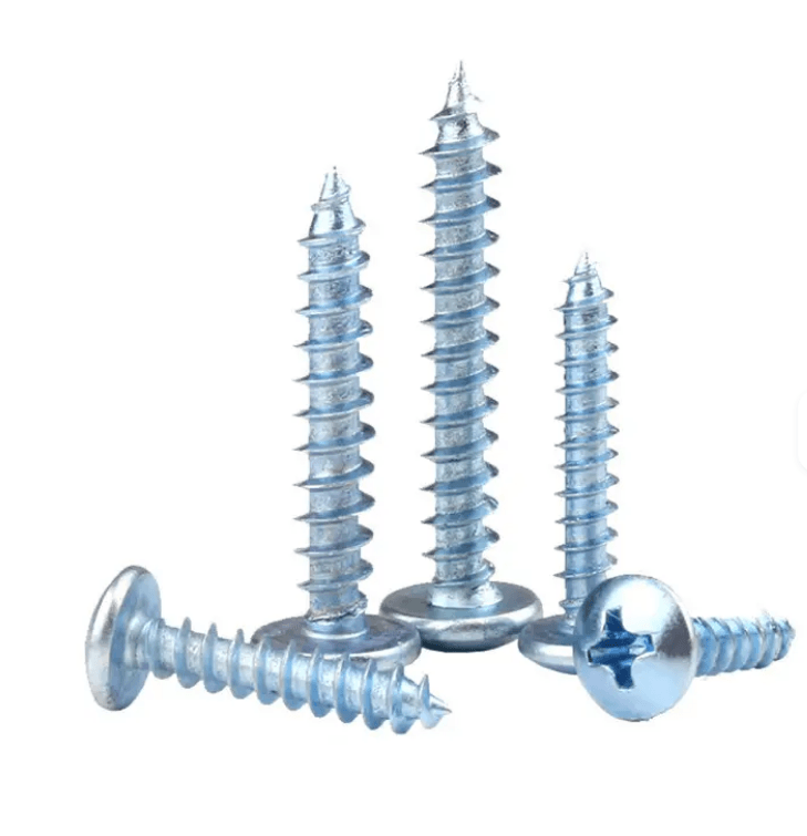Cross Recessed Pan Head Self-Tapping Screws | Phillips Mushroom Head - HighFasteners