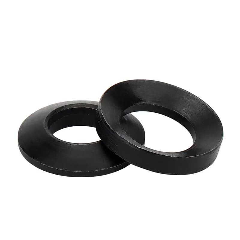 M12 Spherical Conical Washers | Angle Compensation Pair - HighFasteners