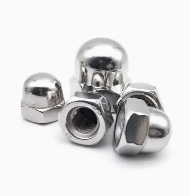 六角ドームキャップナット｜どんぐりナット炭素鋼-高締付部品