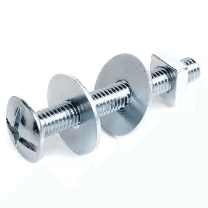 Best Selling Carbon Steel Zinc Roofing Bolt Set with Nuts and Washers 16-20mm Titanium Cap and Hex Head Bolts Eye Bolt Type