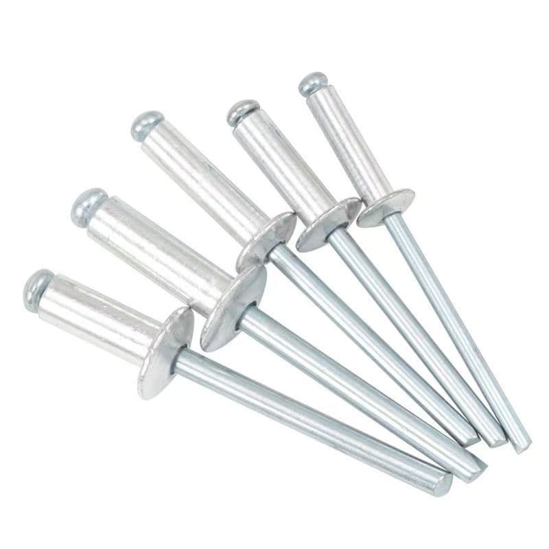 In stainless steel rivets