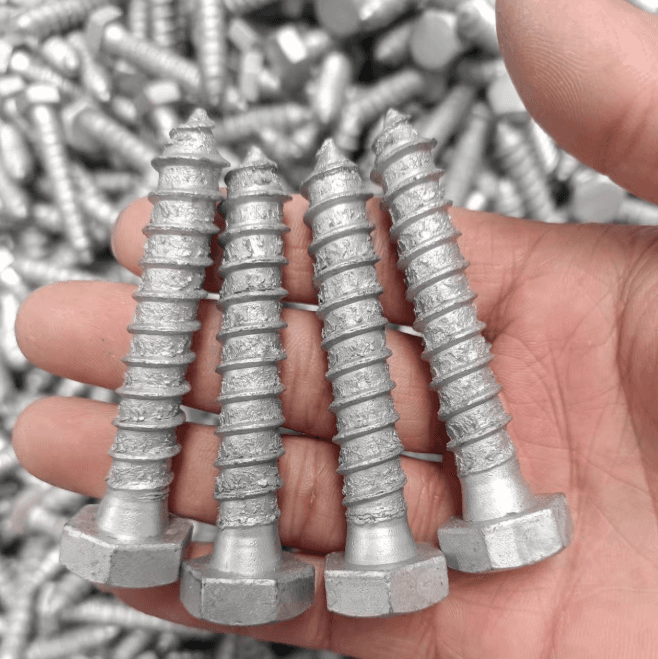 Hex Head Wood Screws DIN571 | Self-Tapping Lag Bolts - HighFasteners