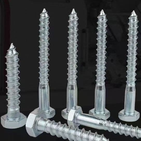 Hex Head Wood Screws DIN571 | Self-Tapping Lag Bolts - HighFasteners