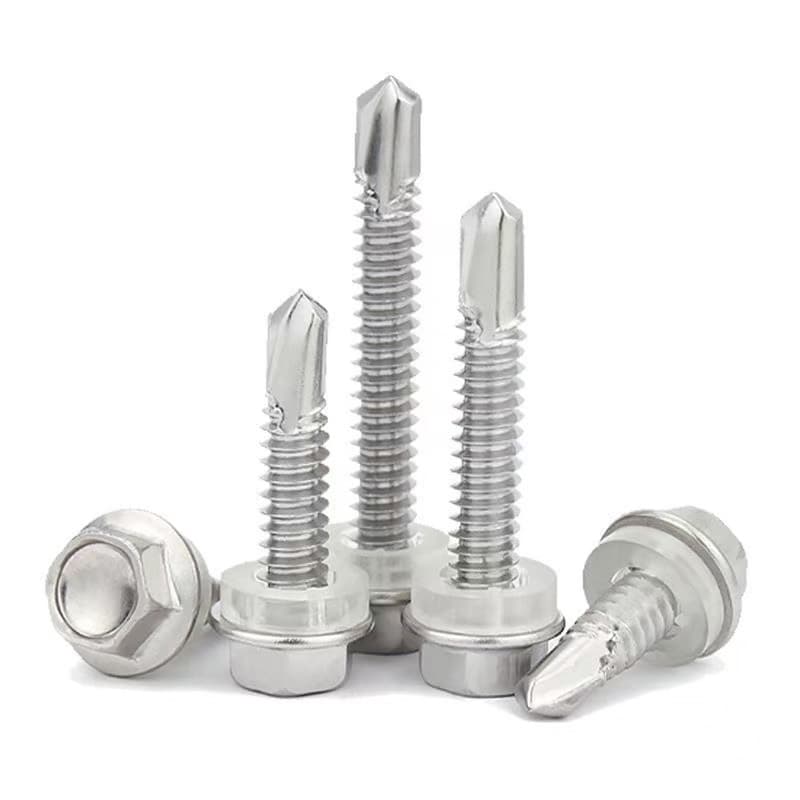 Hex Head Self Drilling Screw (Tek Screw) | Zinc Plated