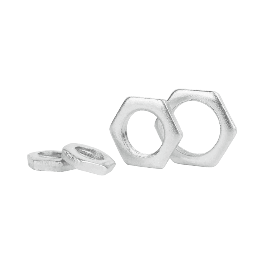 Carbon Steel/Stainless Steel Zinc Plated Hexagon Hex Ultra Thin Fine Thread Nuts