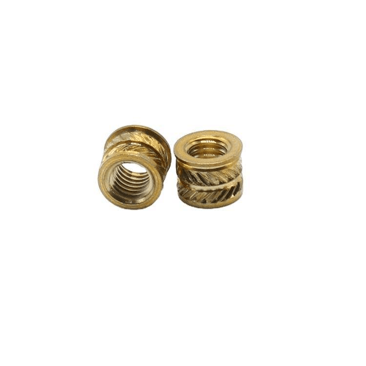 High Quality Hex Insert Knurled Copper Brass Nut
