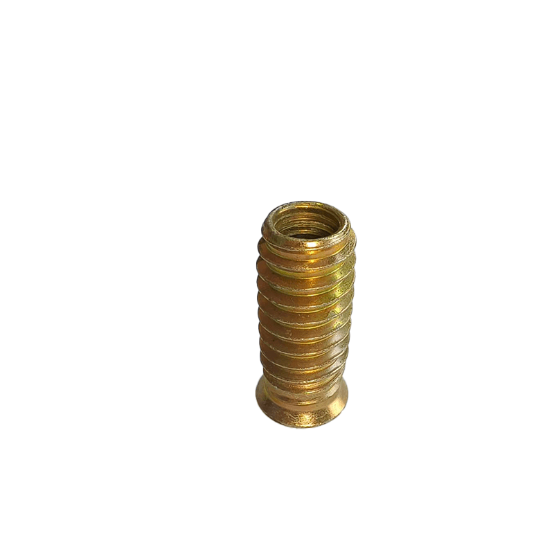 Type D Nut for Wood Furniture Hexagon Drive Fixed Thread Wood Furniture Screw Insert Nut