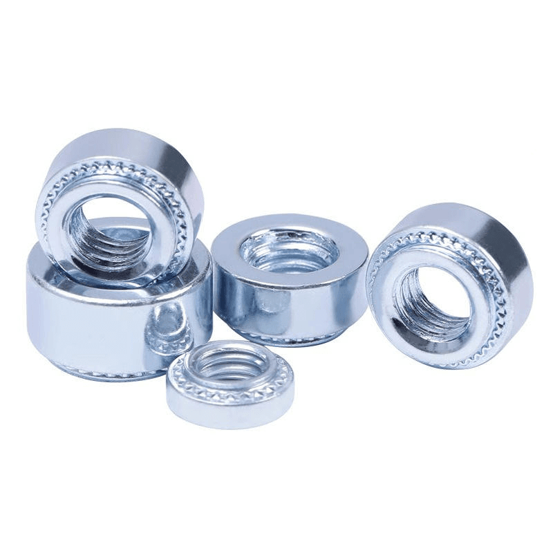 المكسرات ذات التثبيت الذاتي. المكسرات ذات التثبيت الضغط فولاذ الكربون - HighFasteners
