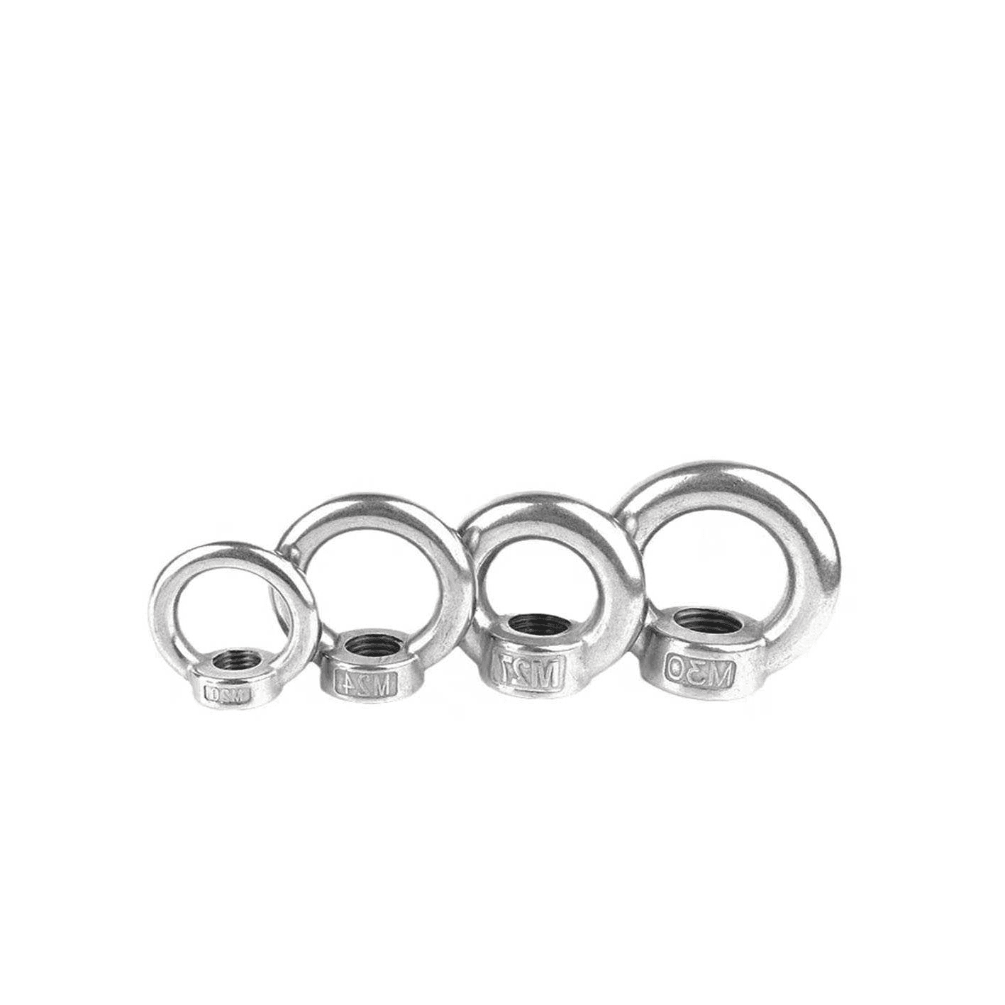 DIN582 Eye Nuts 304/316 Stainless | Lifting Ring Nuts - HighFasteners