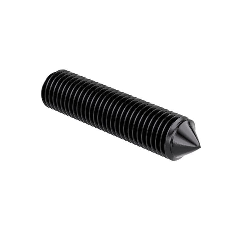 Din 914 Stainless Steel Fastener Screw Set with Zinc Column End Fine Thread M3 Size 12mm Length Metric Inch Measurement System