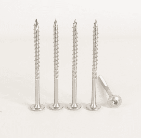 High Quality Yellow Zinc Plated Countersunk Double Flat Head Tapping Screw Chipboard Wood Screws for Woodwork