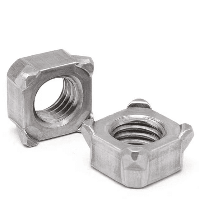 ホット溶接角形ナット、価格優遇、炭素鋼/ステンレスナット