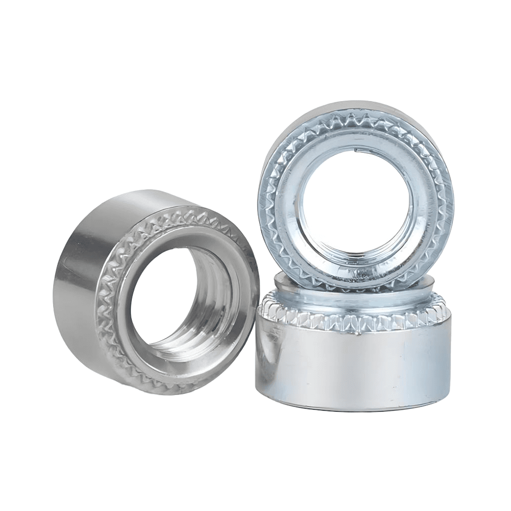المكسرات ذات التثبيت الذاتي. المكسرات ذات التثبيت الضغط فولاذ الكربون - HighFasteners