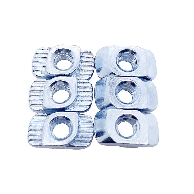 Молоточные гайки с T-слотом M4-M6. 304 нержавеющие T-гайки - HighFasteners