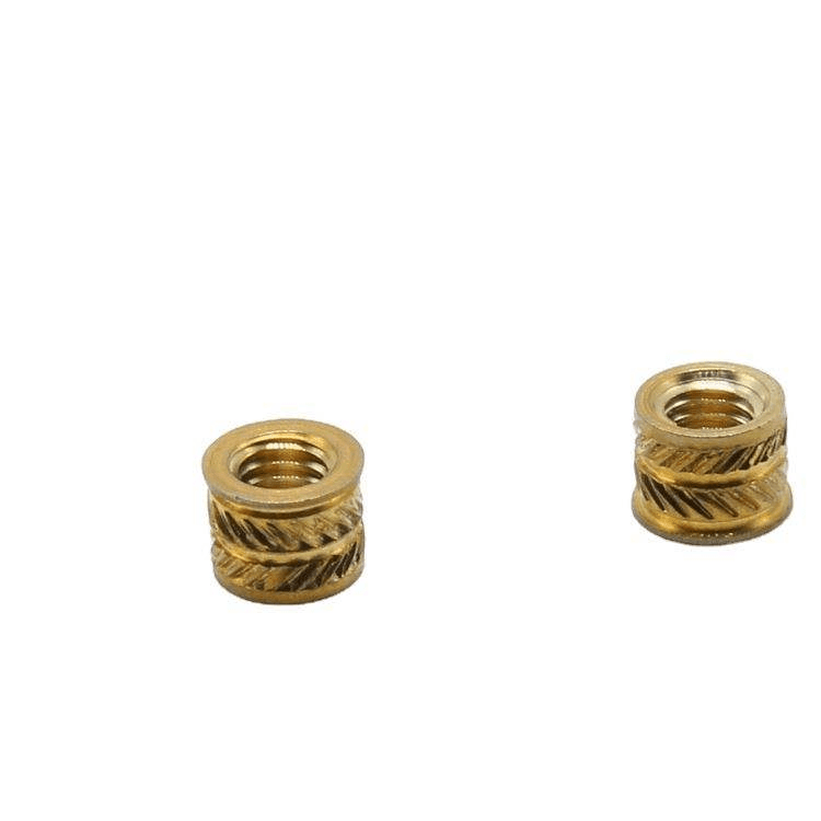High Quality Hex Insert Knurled Copper Brass Nut