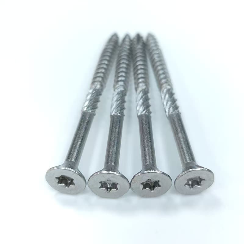 Torx Drive Deck Screw (Countersunk Head) | Yellow Zinc / White Zinc Wood Screw