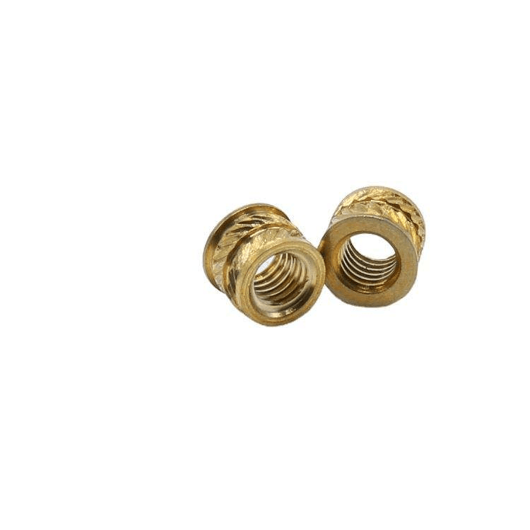 High Quality Hex Insert Knurled Copper Brass Nut
