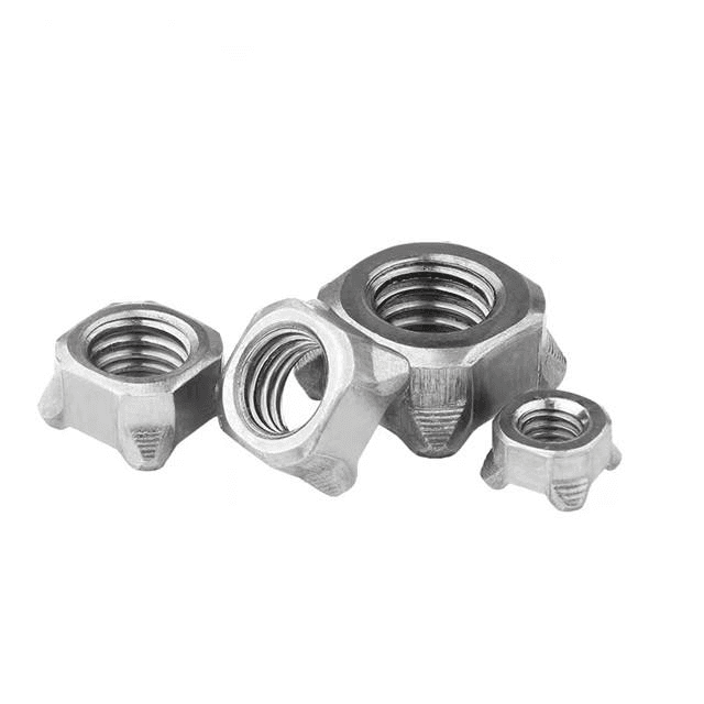 ホット溶接角形ナット、価格優遇、炭素鋼/ステンレスナット