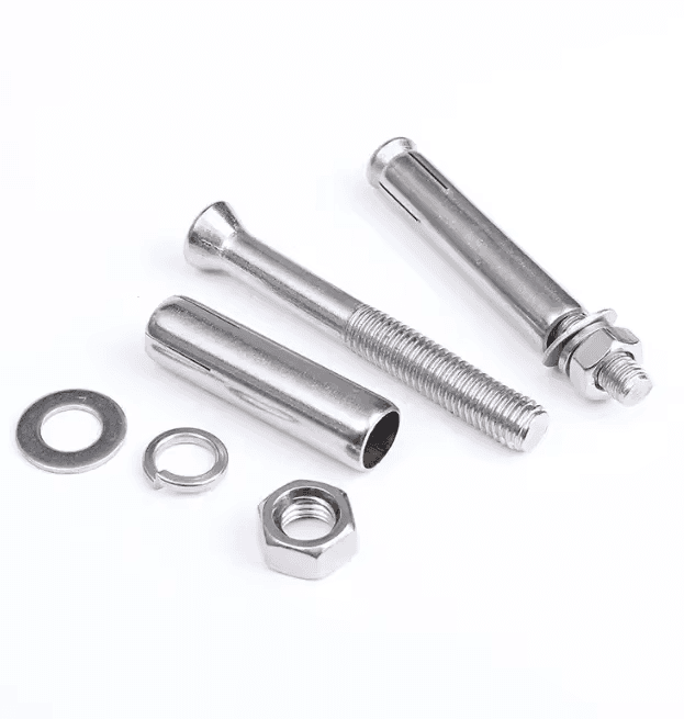 304/316 المقاوم للصدأ اسفين مرساة المسمار القياسي توسيع الأكمام 304/316 المقاوم للصدأ اسفين مرساة المسمار القياسي توسيع الأكمام