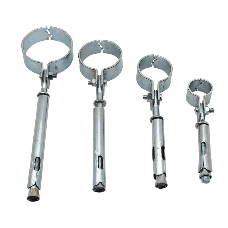 镀锌管夹膨胀螺栓锚 镀锌管夹膨胀螺栓锚