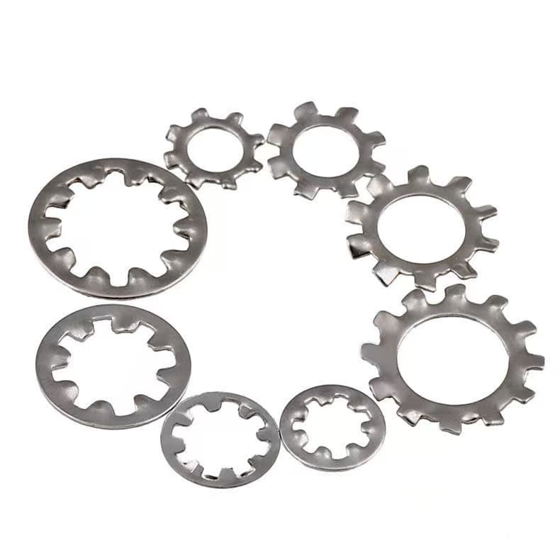 M10 Internal Tooth Lock Washers | Flange Anti-Loosening - HighFasteners M10 Internal Tooth Lock Washers | Flange Anti-Loosening - HighFasteners