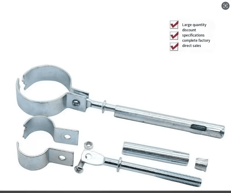 镀锌管夹膨胀螺栓锚 镀锌管夹膨胀螺栓锚