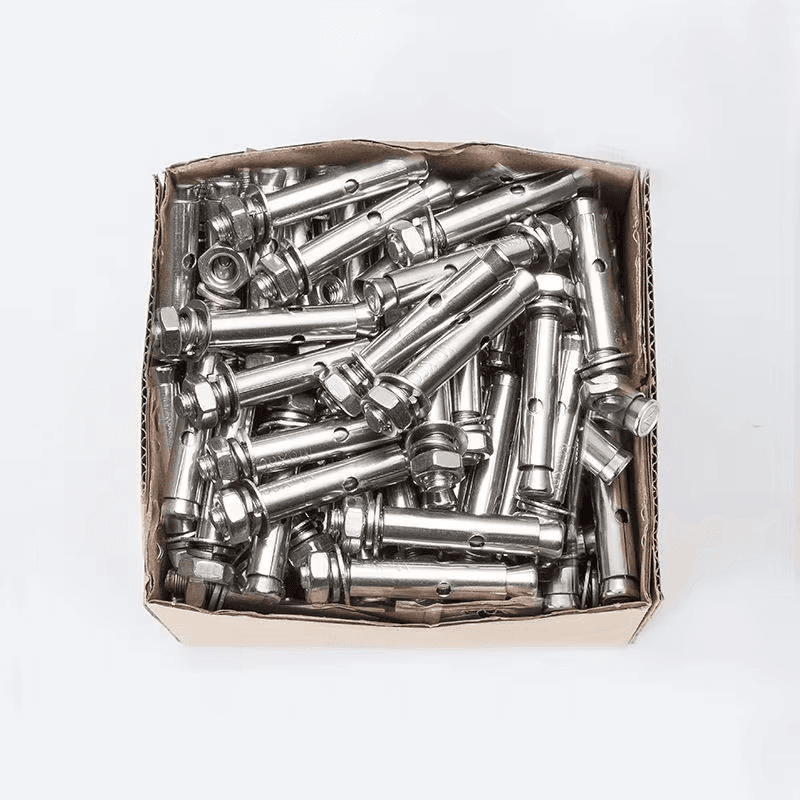 304/316 المقاوم للصدأ اسفين مرساة المسمار القياسي توسيع الأكمام 304/316 المقاوم للصدأ اسفين مرساة المسمار القياسي توسيع الأكمام