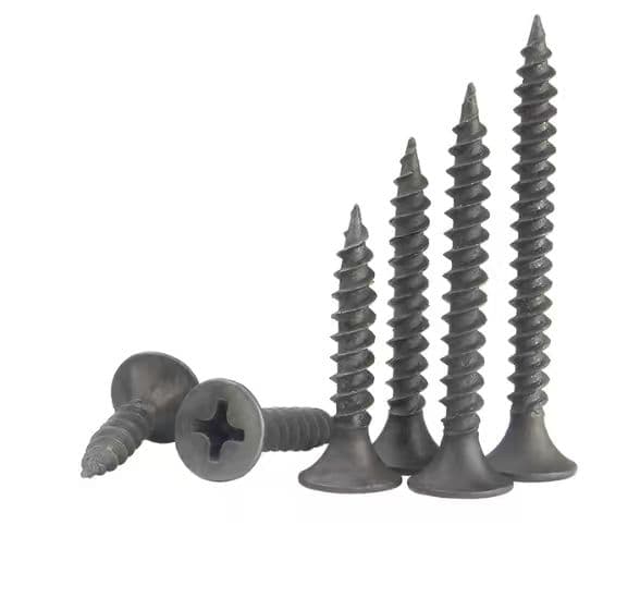 优质磷酸盐黑细牙干壁螺钉 优质磷酸盐黑细牙干壁螺钉