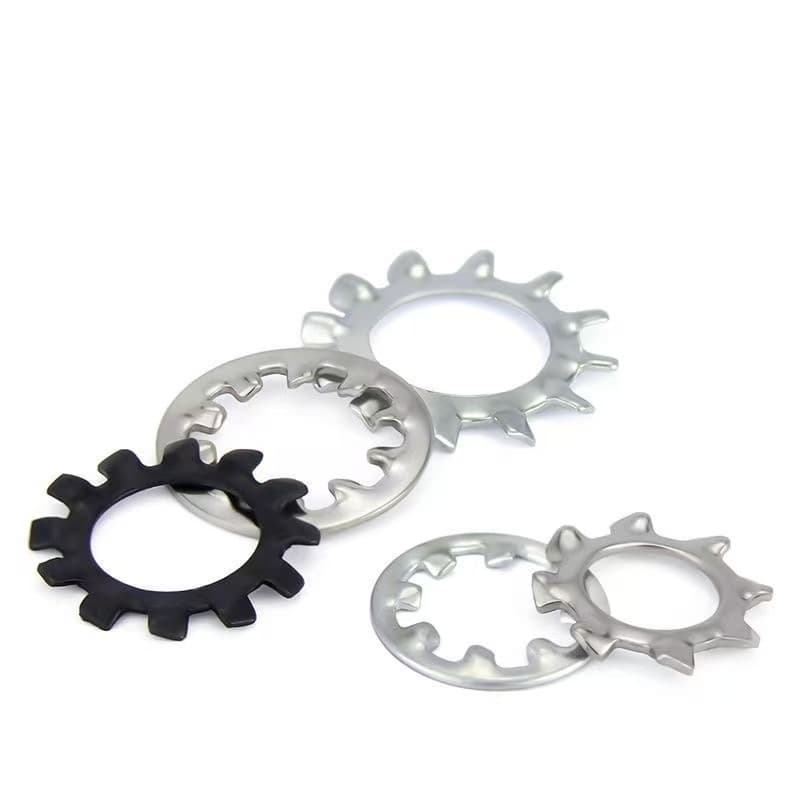 M10 Internal Tooth Lock Washers | Flange Anti-Loosening - HighFasteners M10 Internal Tooth Lock Washers | Flange Anti-Loosening - HighFasteners