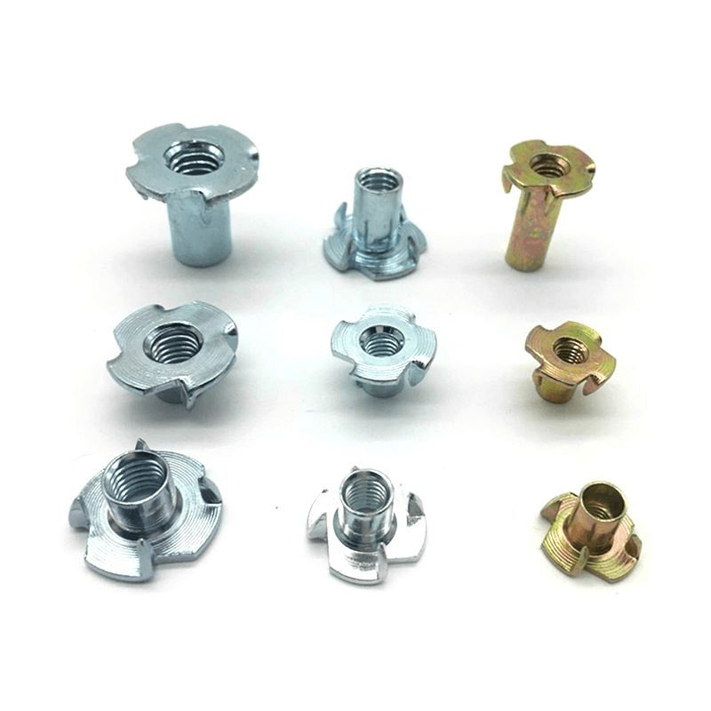 DIN1624四叉T型螺母M6 |镀锌碳钢-高紧固件 DIN1624四叉T型螺母M6 |镀锌碳钢-高紧固件