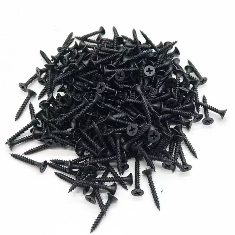 优质磷酸盐黑细牙干壁螺钉 优质磷酸盐黑细牙干壁螺钉