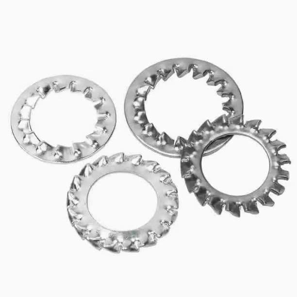 M16 316 stainless steel external tooth lock washer, resistant to salt spray for 1000 hours
