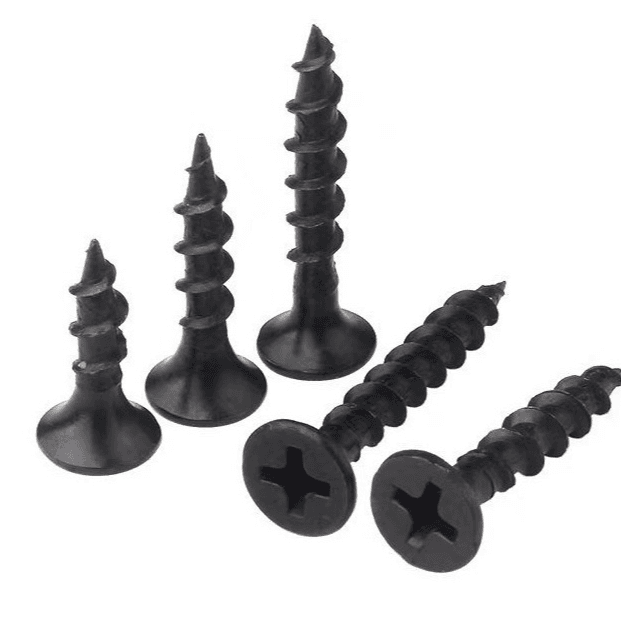 Black Phosphate Drywall Screw (Bugle Head) | Coarse / Fine Thread