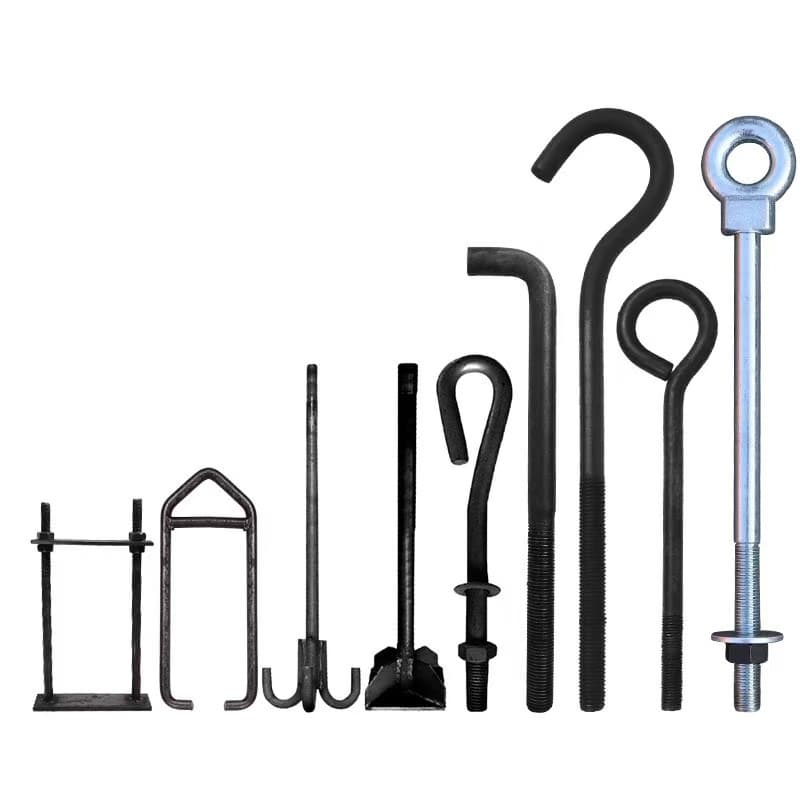 J/L7 Type Anchor Bolts M6-M40 | Foundation Hook Bolts - HighFasteners J/L7 Type Anchor Bolts M6-M40 | Foundation Hook Bolts - HighFasteners