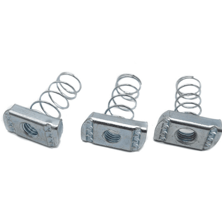 Strut Channel Spring Nuts | Carbon/Stainless Steel - HighFasteners Strut Channel Spring Nuts | Carbon/Stainless Steel - HighFasteners